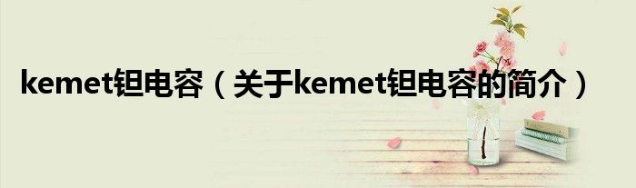 kemet鉭電容（關于kemet鉭電容的簡介）