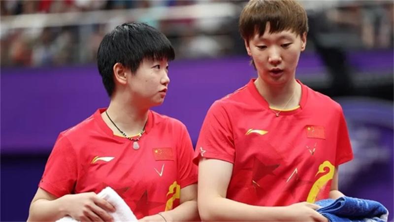 杭州亞運會乒乓球女雙1/4決賽：中國組合孫穎莎/王曼昱不敵日本選手